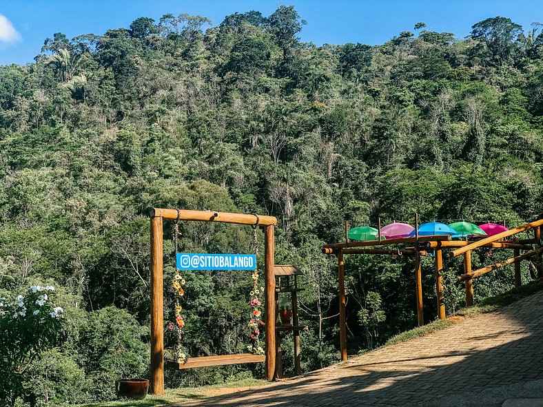 Sítio Balango: Cabana Jacupemba - Domingos Martins