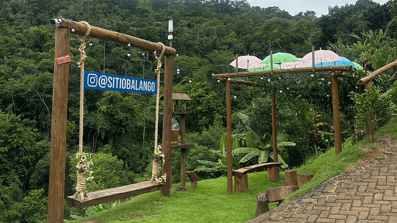 Sítio Balango: Cabana Jacupemba - Domingos Martins